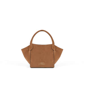 Virginia Small Suede Cuoio