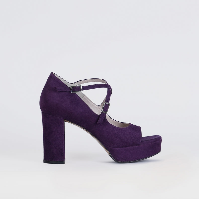 alberte roccamore sandals purple lilla 