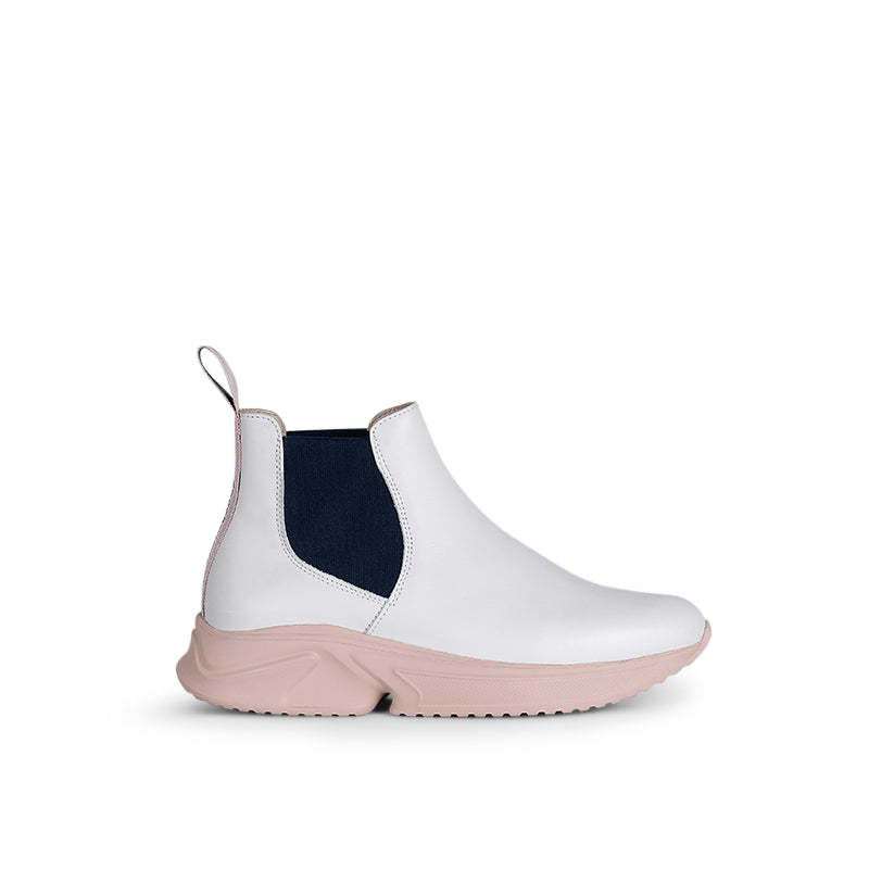 Maren Sneaker Boot White Rose