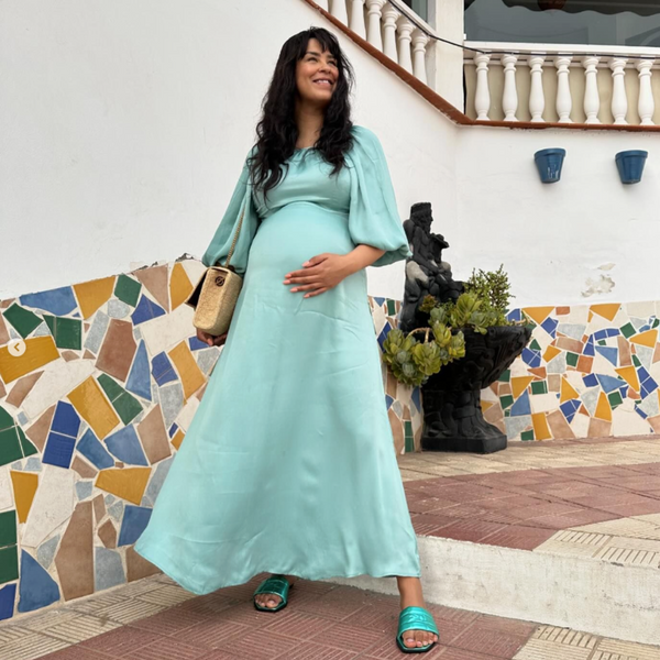 Maria Mena, roccamore, sandal, slipper, blå