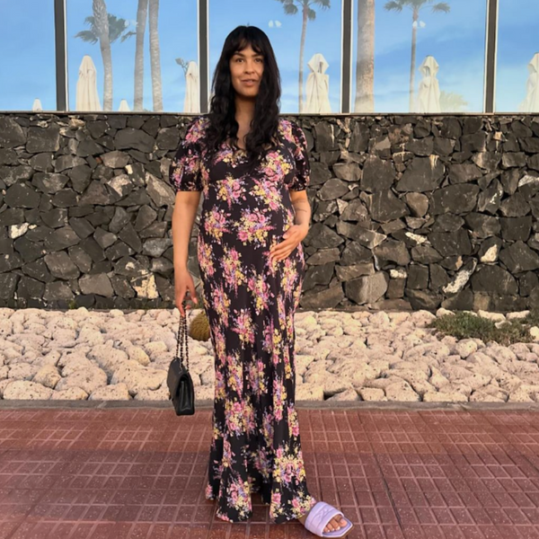 Maria Mena, roccamore, sandal, slipper, lilla lavendel