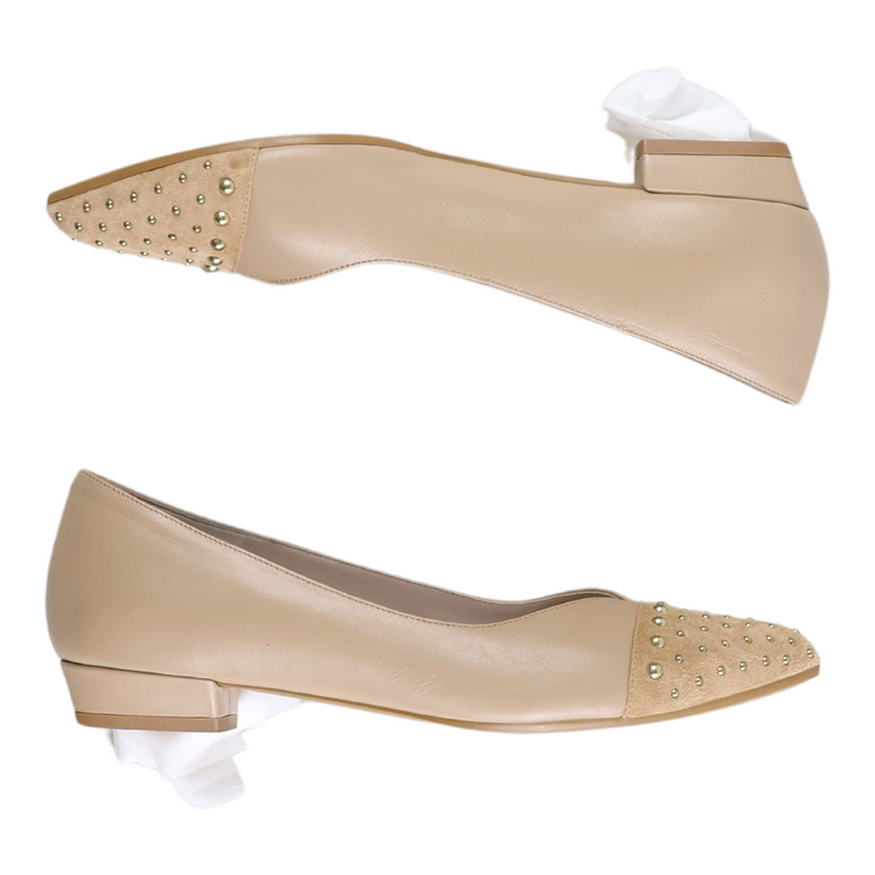 Lola Studs Beige 39