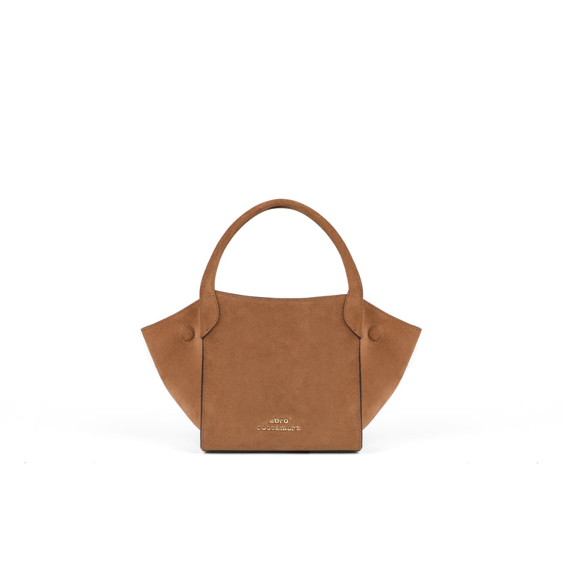 Virginia Small Suede Cuoio