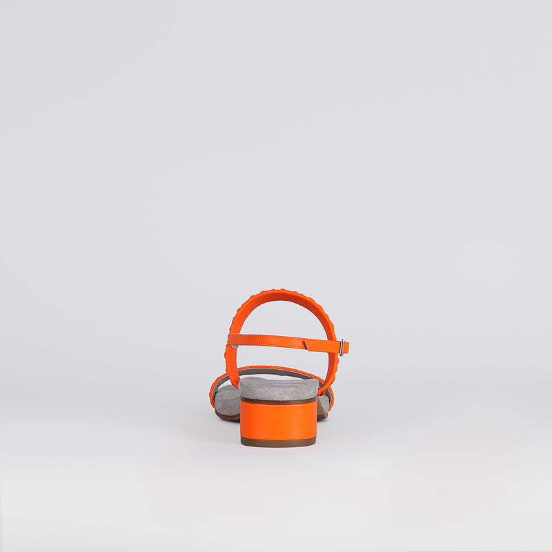 Angie Sandal Neon Orange