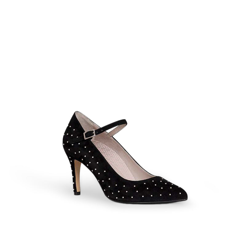 Daya Studs Black
