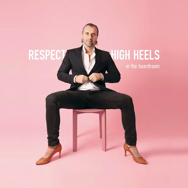 Morten Albæk i roccamore kampagnen Respect High Heels 2022