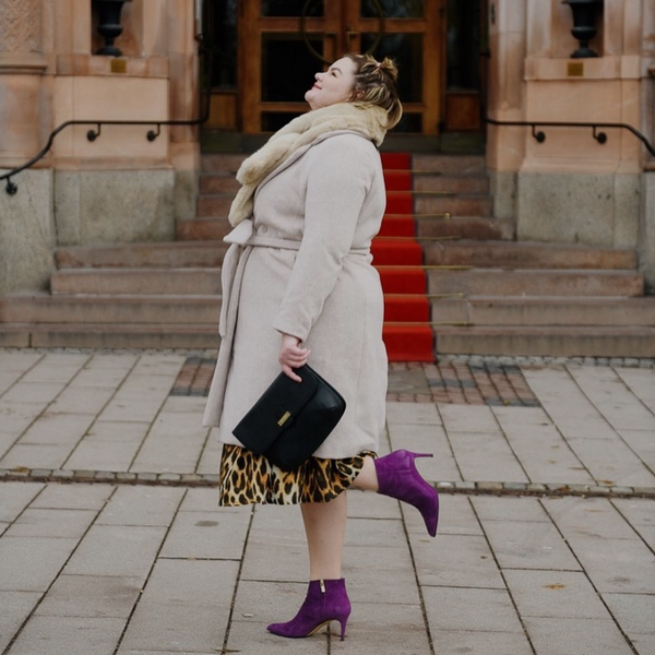 roccamore shoelover in purple roccamore boots