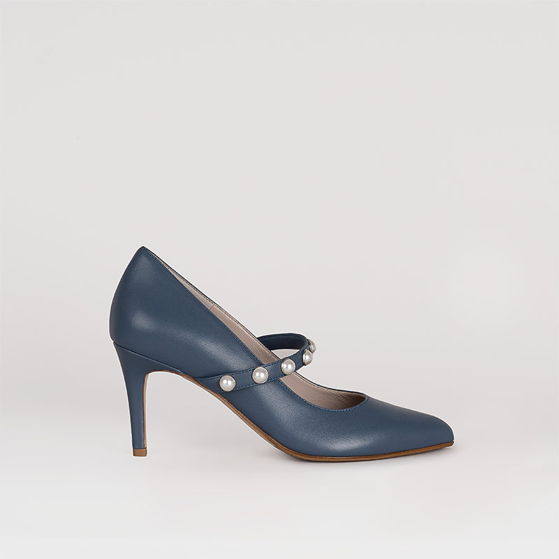 depositum Berigelse langsom Pearl Blue | roccamore højhælede sko | Gratis levering