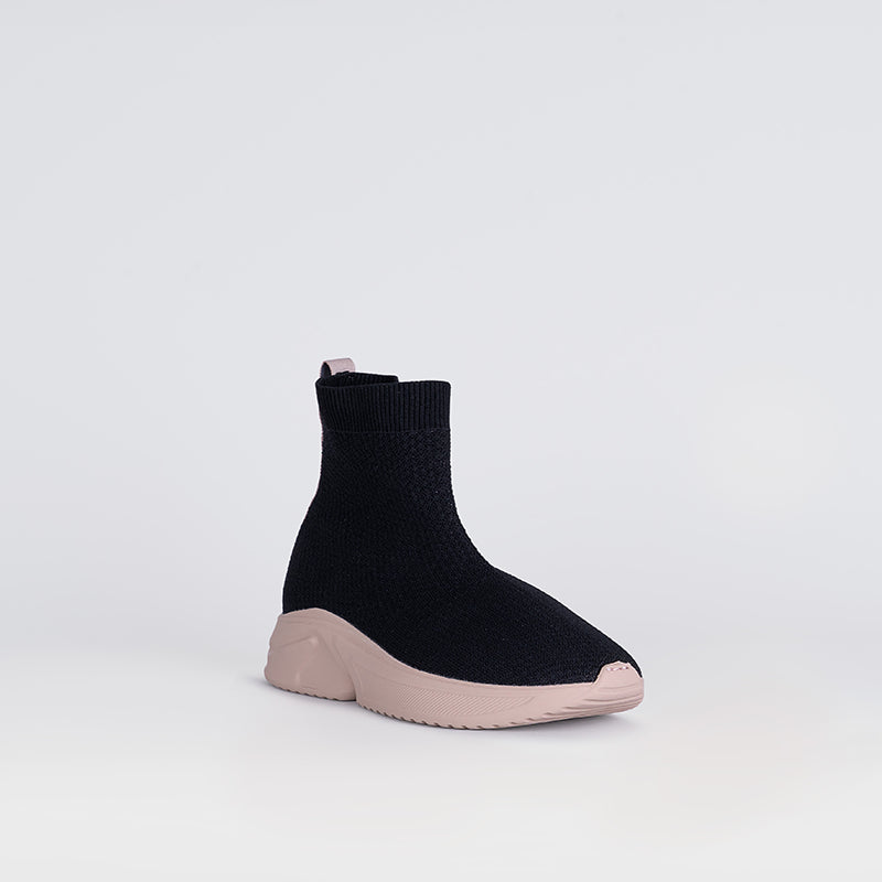 Racva Sneaker Boot Black