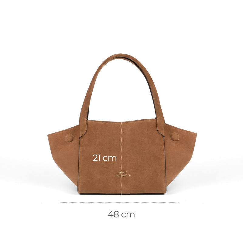 Virginia Mid Suede Cuoio
