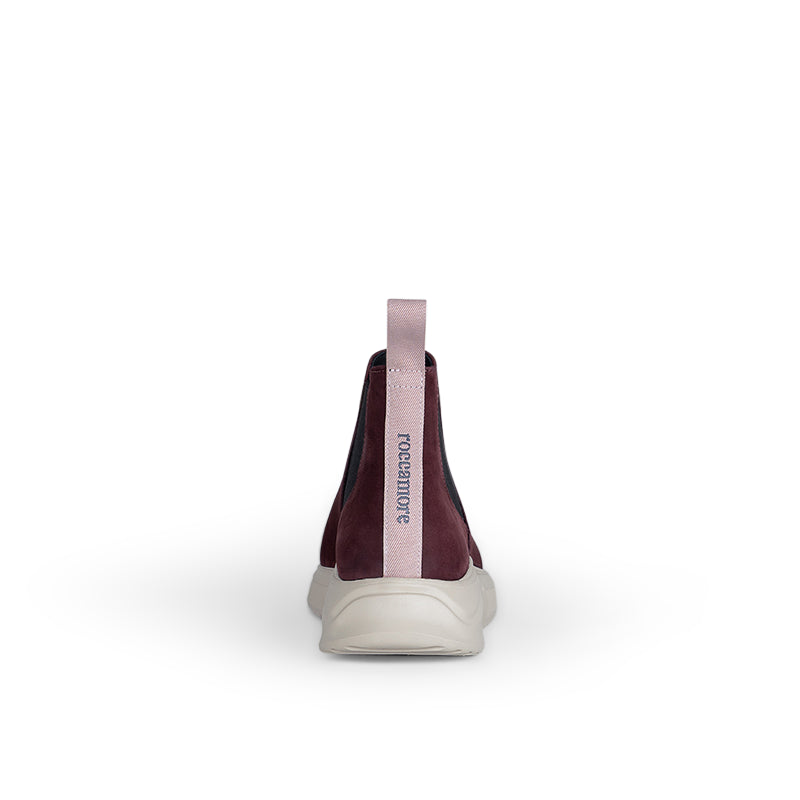 Zarah Sneaker Boot Burgundy Ivory