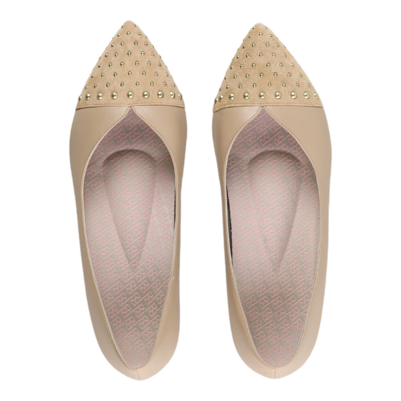 Lola Studs Beige 39