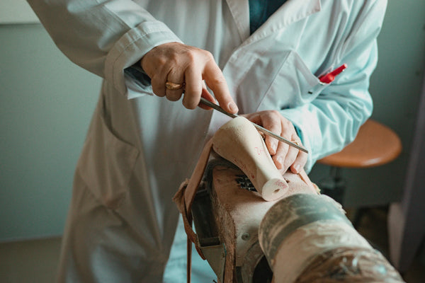 Læst fabrik i Italien, produktion af roccamore sko