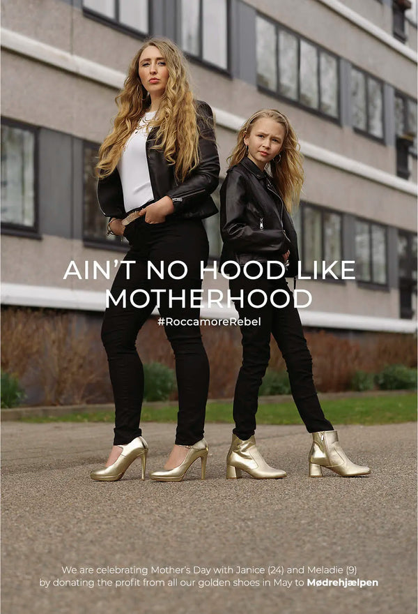 Mødrehjælpen x roccamore, #roccamorerebel