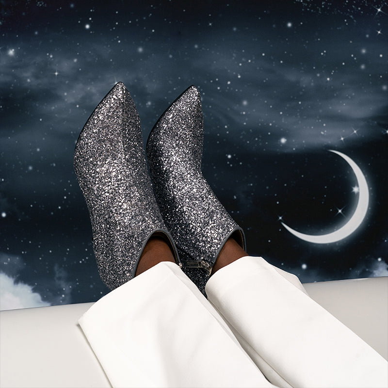 Foxy Grey Glitter