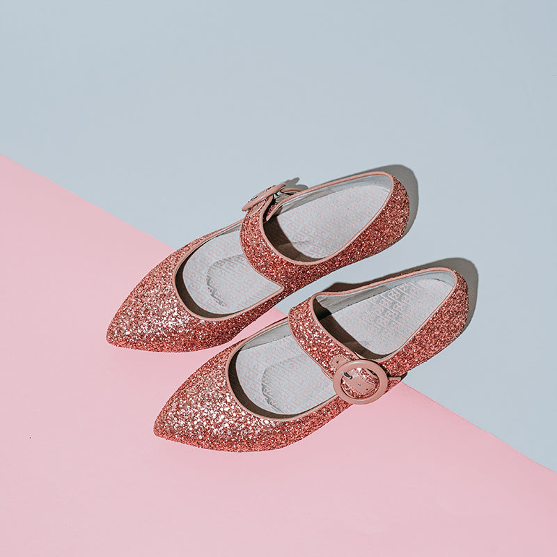 Ida Peach Glitter