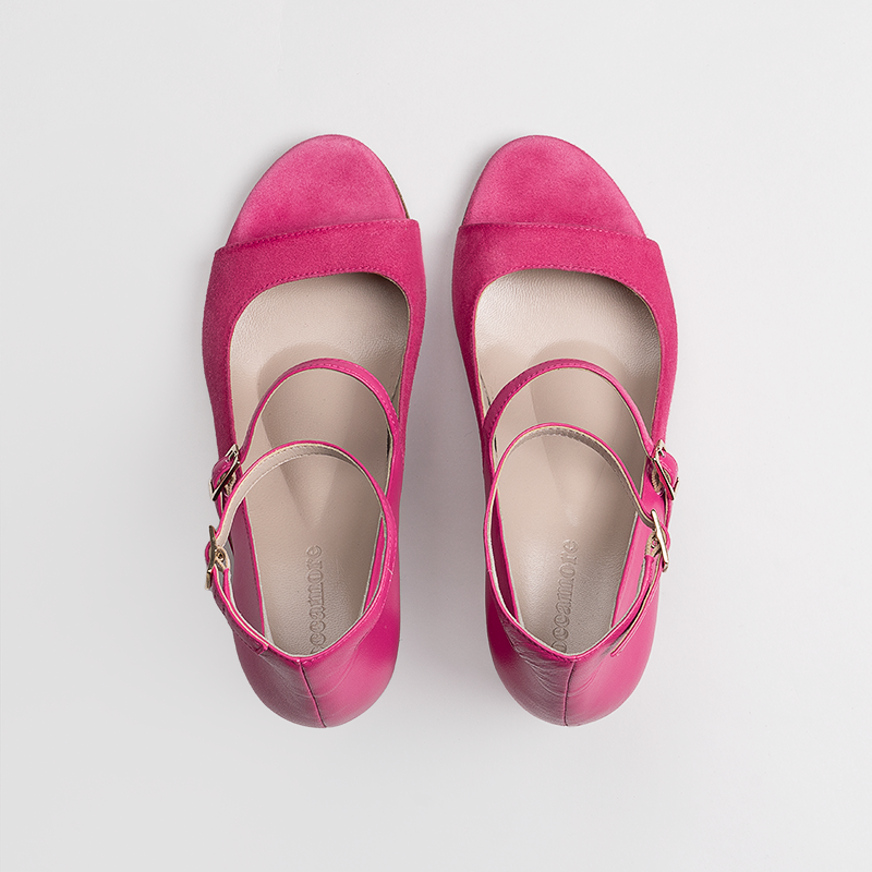 Lili Sandal Fuxia