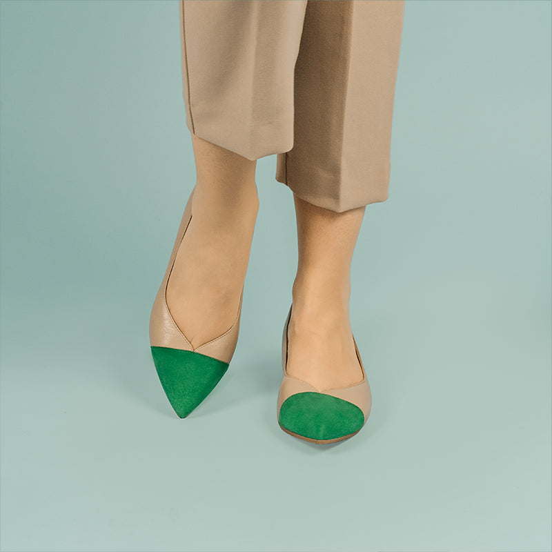 Lola Beige Green
