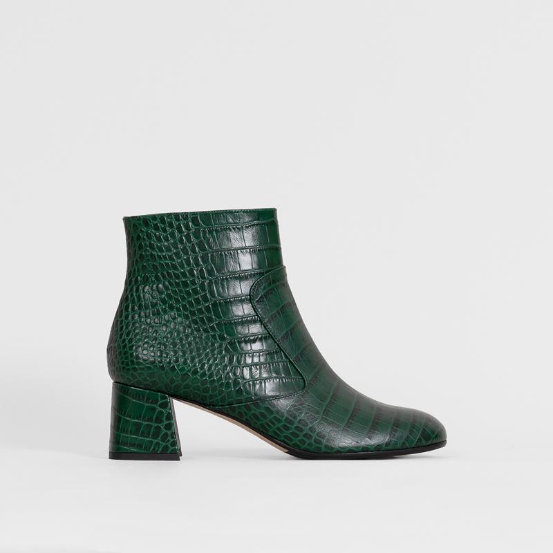 Green | roccamore blokhæl støvler